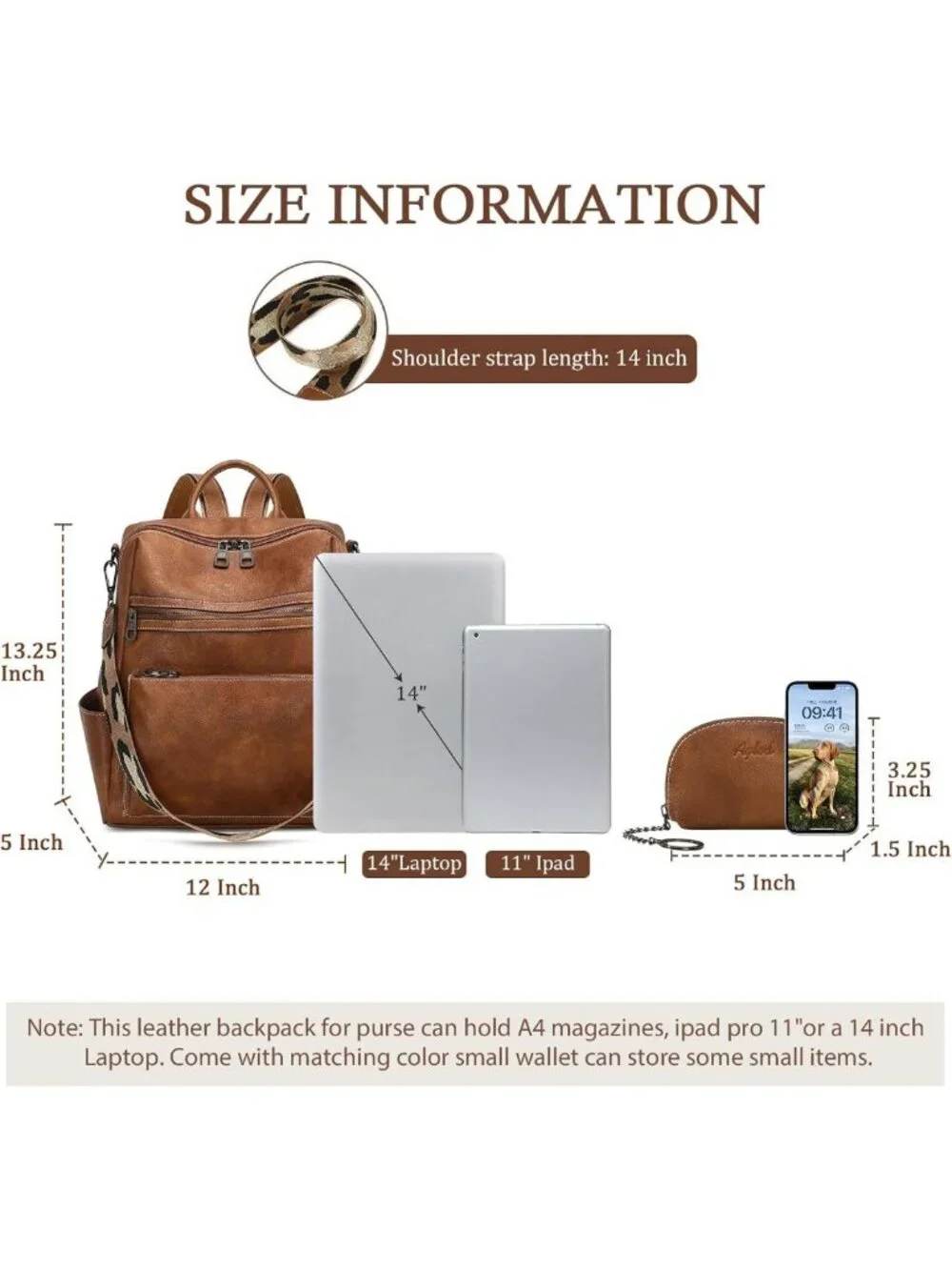 Stylish Faux Leather Backpack Purse for Women | Trendy Shoulder Bag for Work